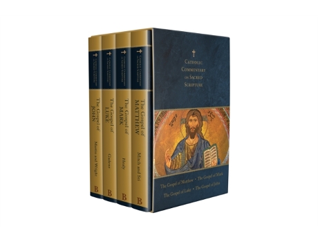 Livro four gospels deluxe boxed set - catholic commentary on sacred scripture de peter s. williamson,mary healy,peter williamson (inglês)