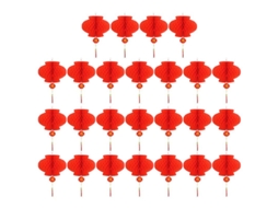 Lanternas de Papel 35Pcs Plásticas ALLINLESS