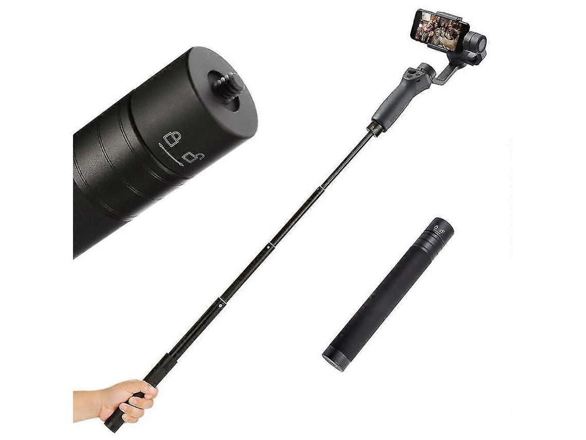 Bastão De Extensão Para Selfies Dji Osmo Mobile 5/4/3, Feiyu, Zhiyun, Moza - Compatível Com Câmeras Gimbal