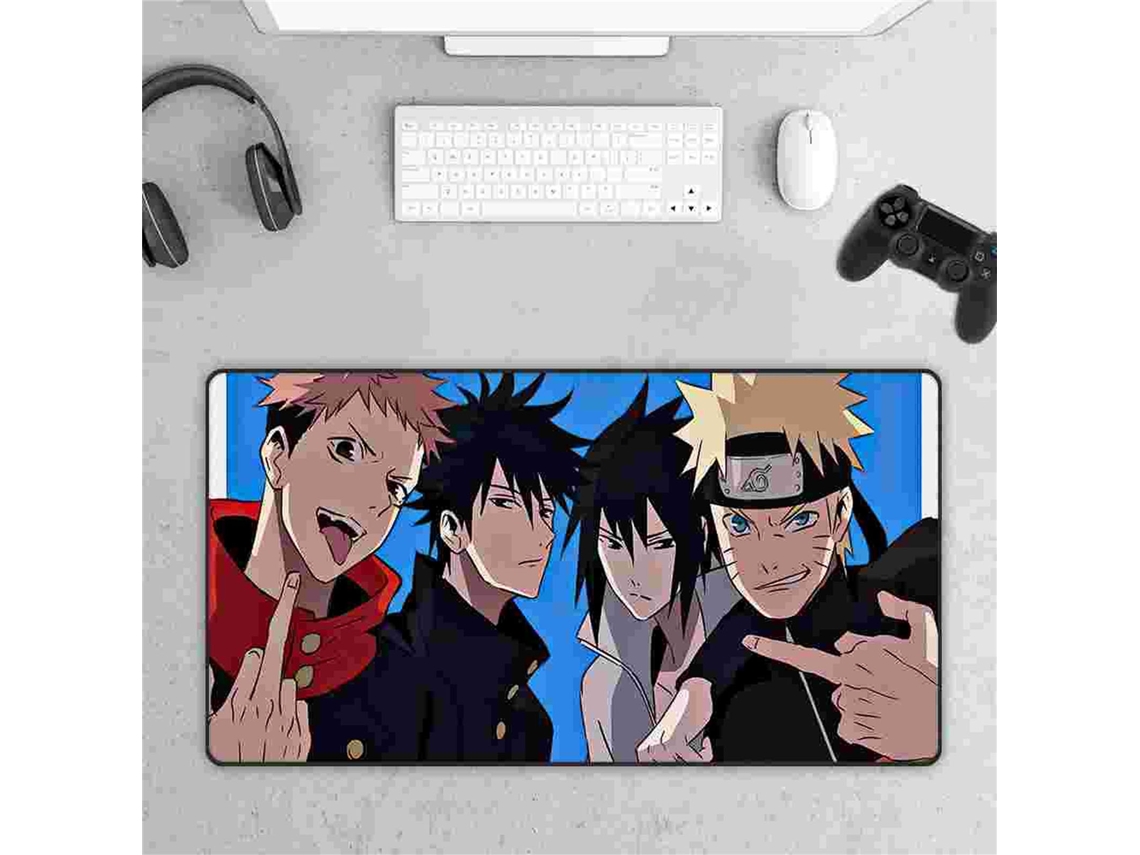 Mouse Pad Anti derrapante, à prova d'água, borracha natural, personalizado para games, tamanhos variados, designs anime e cartoon | LAXISCREED