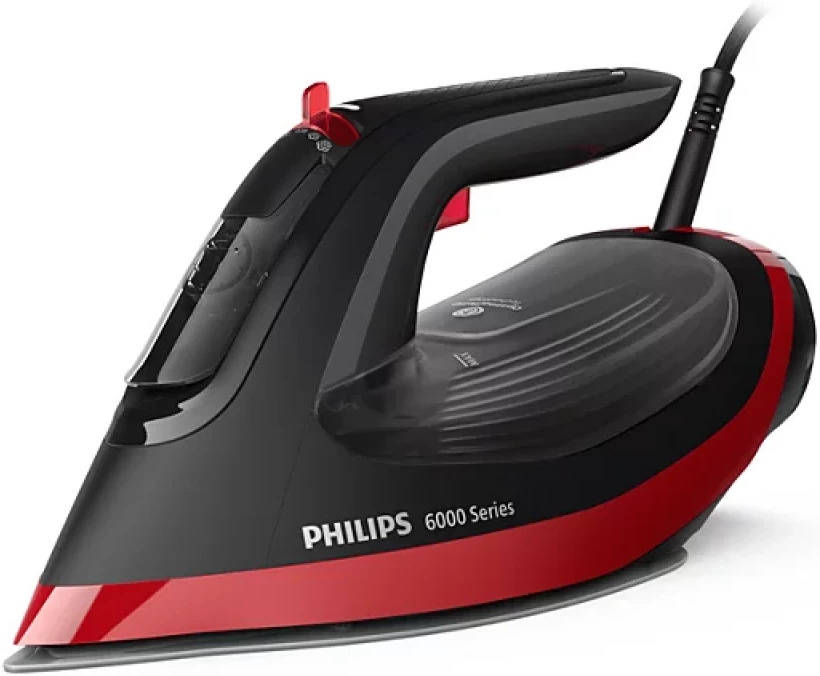 Ferro a Vapor PHILIPS DST6130/40 Série 600 (Jato de Vapor: 220 g/min - Base: Optimal Temp)
