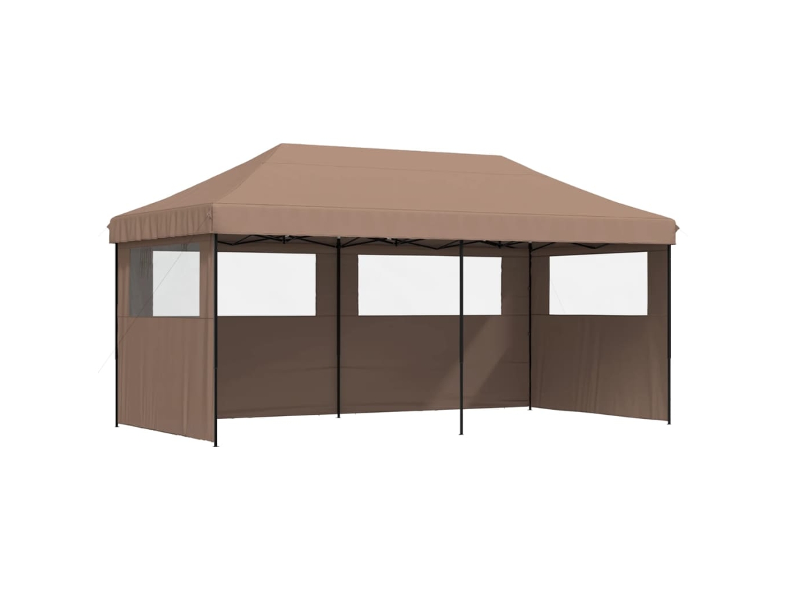 Party Tent, Party Tents Vidaxl Marrom Poliéster (n/a)