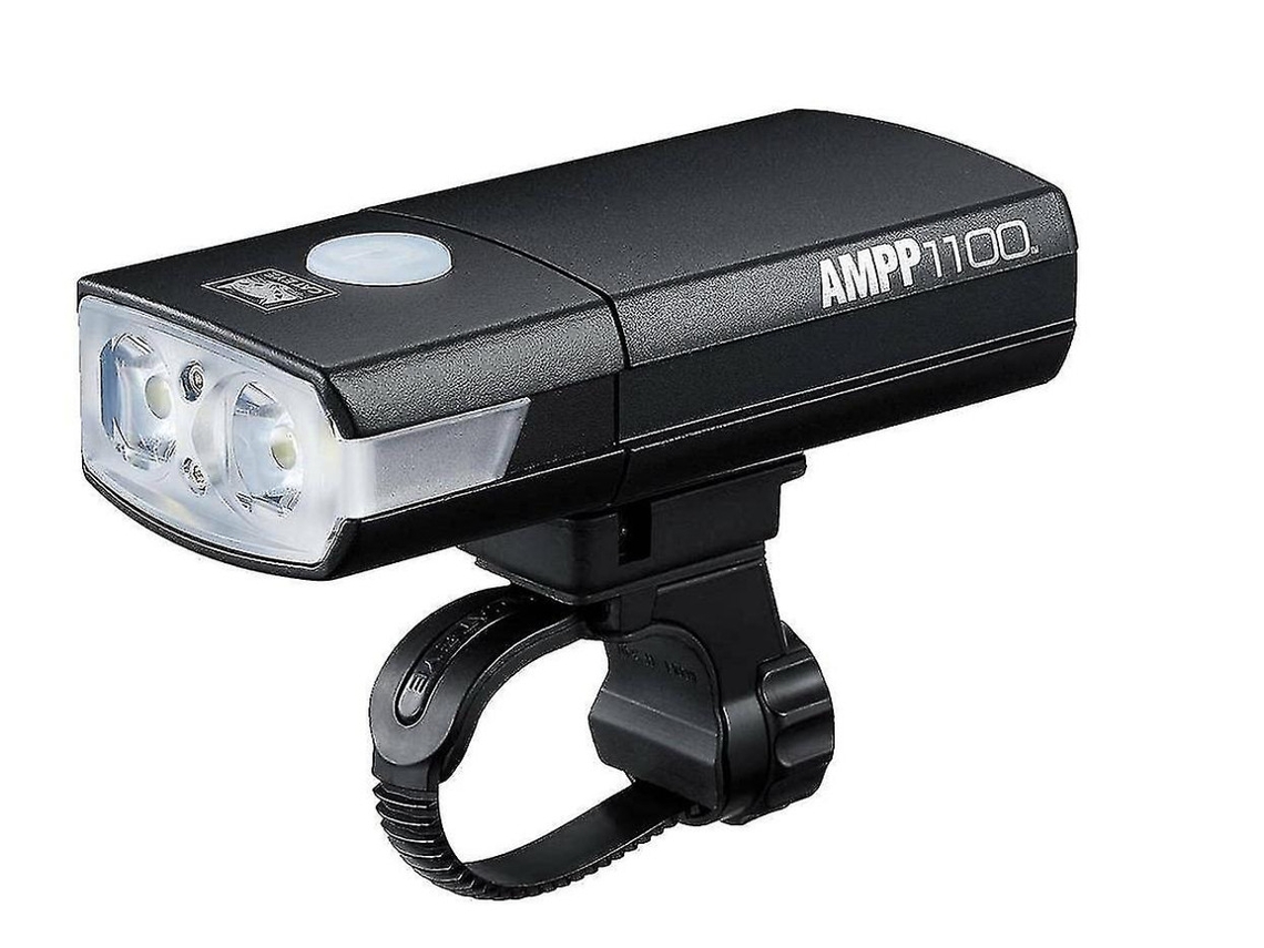 Farol Para Bicicleta Dianteiro Ampp 1100 Da Unissex, Tamanho Único Yizhood (preto)