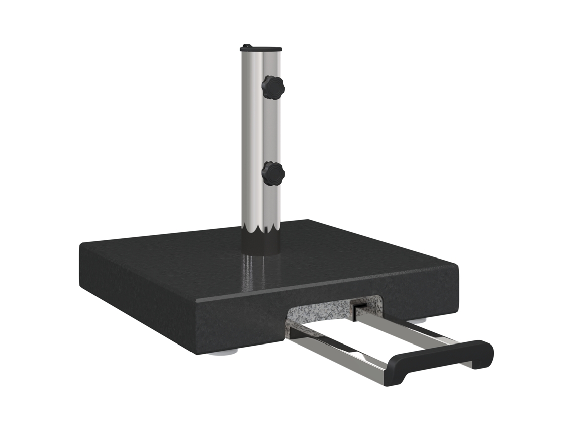 Conjunto 1 Sombra Externa Vidaxl Preto Granito (41 X 41 X 37 Cm)