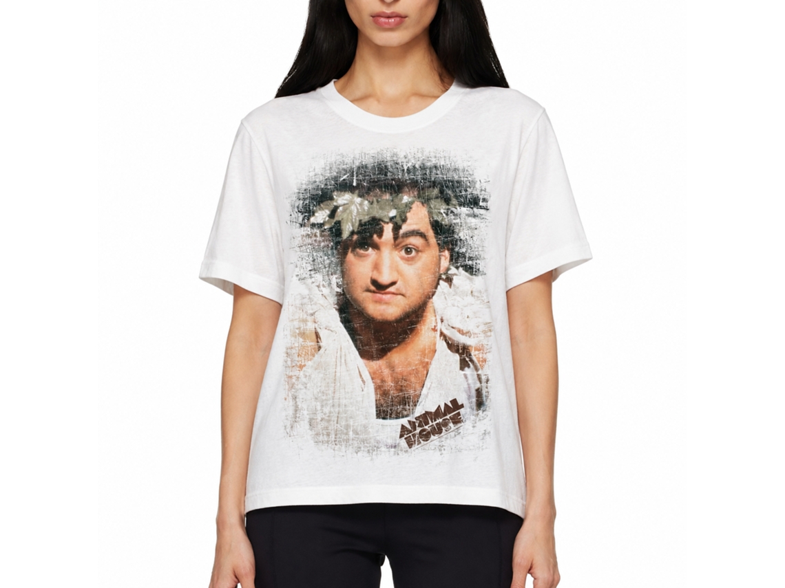 Rockinstone Animal House Movie Toga White Adult T-shirt Size:xxl