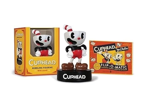 Livro Cuphead Bobbling Figurine de StudioMDHR Entertainment Inc (Inglês)