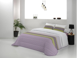 Colcha JVR Milos (Poliéster - Roxo - 250 cm)