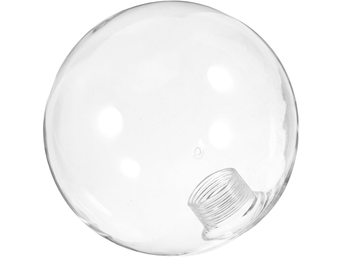 Conjunto De 2 Abajures Pendentes Redondos De Vidro Transparente De 4 Polegadas (10,16 Cm) G9 Para Sala De Estar, Quarto E Iluminação Interna