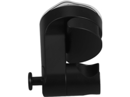 Suporte De Parede Com Ventosa Para Chuveiro Toyandona, Em Abs, Preto, Com Ângulo Ajustável E Fixação Segura Ideal Para