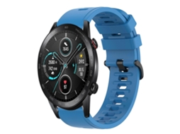 Pulseira De Silicone Macio De Cor Sólida Para For Honor Magic Watch 2, 46 Mm X 22 Mm