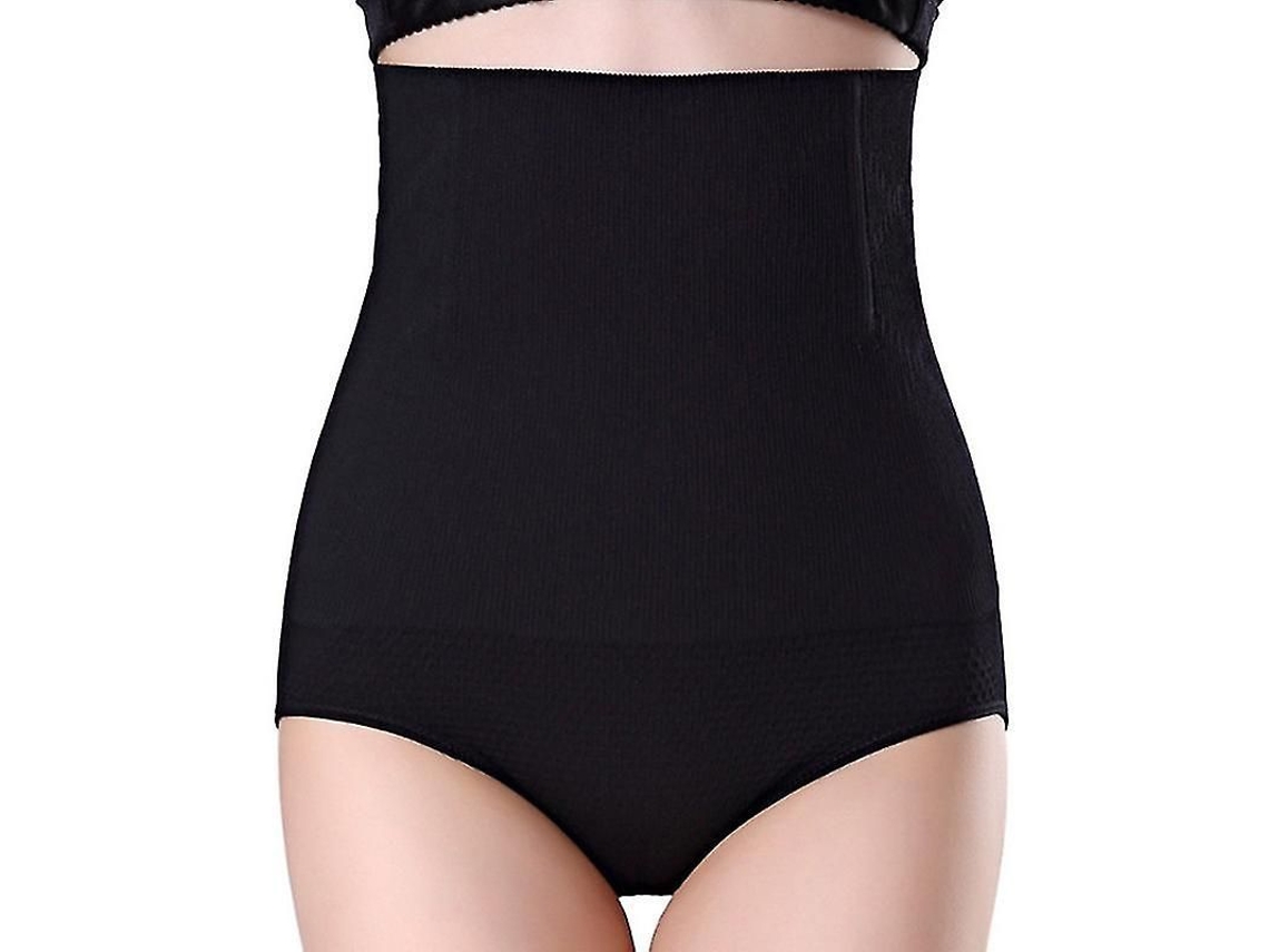 Calcinha Modeladora com Controle Abdominal e Elevação de Bumbum Confortável e Sem Costuras Preto