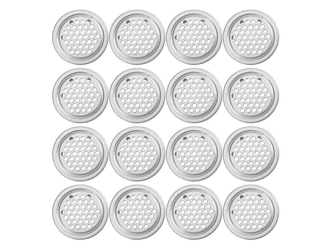 20 Tampas De Ventilação Redondas Para Piso, Móveis E Armários, Com Lâminas