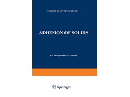 Livro Adhesion of Solids Studies in Soviet Science de B V Deryagin (Inglês)