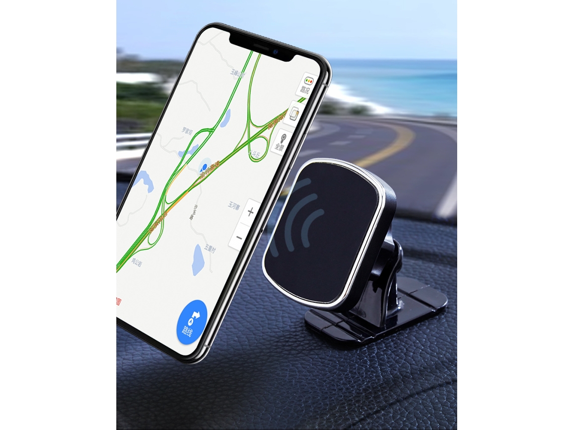 Suporte Magnético Para Smartphone Para Carro - Ímã Potente N52 Com Rotação De 360°