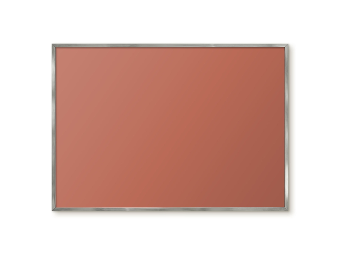 Magnetic Glass Board Ash Gray For The Hall Espelharte (100x70 Cm)