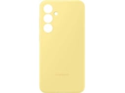 Capa SAMSUNG Silicone Samsung Galaxy S24 FE (Amarela)