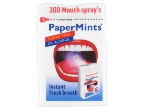 Spray bucal sem açúcar 12 ml PAPERMINTS