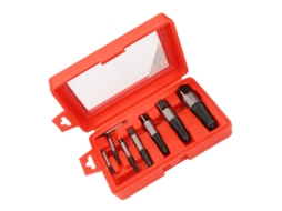 Laxiscreed Kit De Extração De Parafusos E Porcas Danificados, 8 Peças Para Remoção Eficiente
