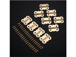 Dobradiça, Dobradiças, Dobradiças Para Armário, 10 Peças Mini Dobradiças Pequenas De Metal Para Porta Armário, Caixa De