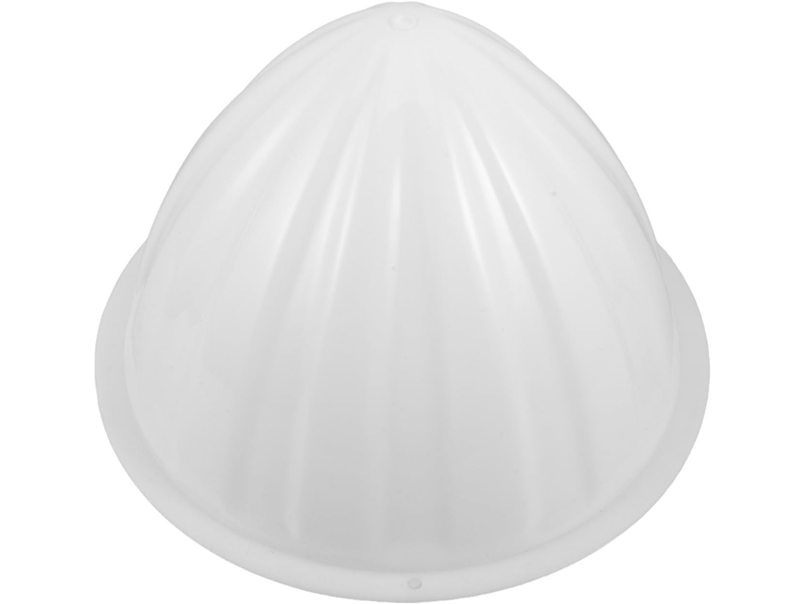 Abajur De Acrílico Para Luminária De Chão Cônica Branca De 33 Cm (13 Polegadas)