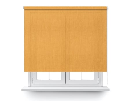 Estore Enrolável Translúcido Ocre 250X150Cm. DECOCASA