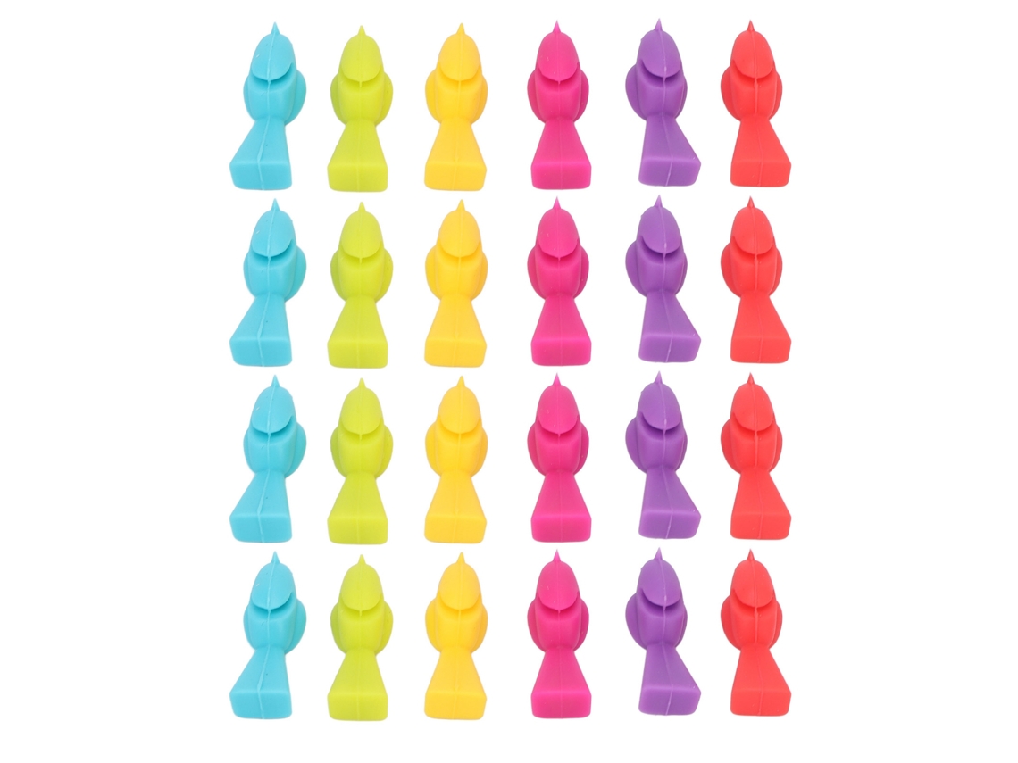 Marcadores de Copo Silicone Reutilizáveis LAXISCREED