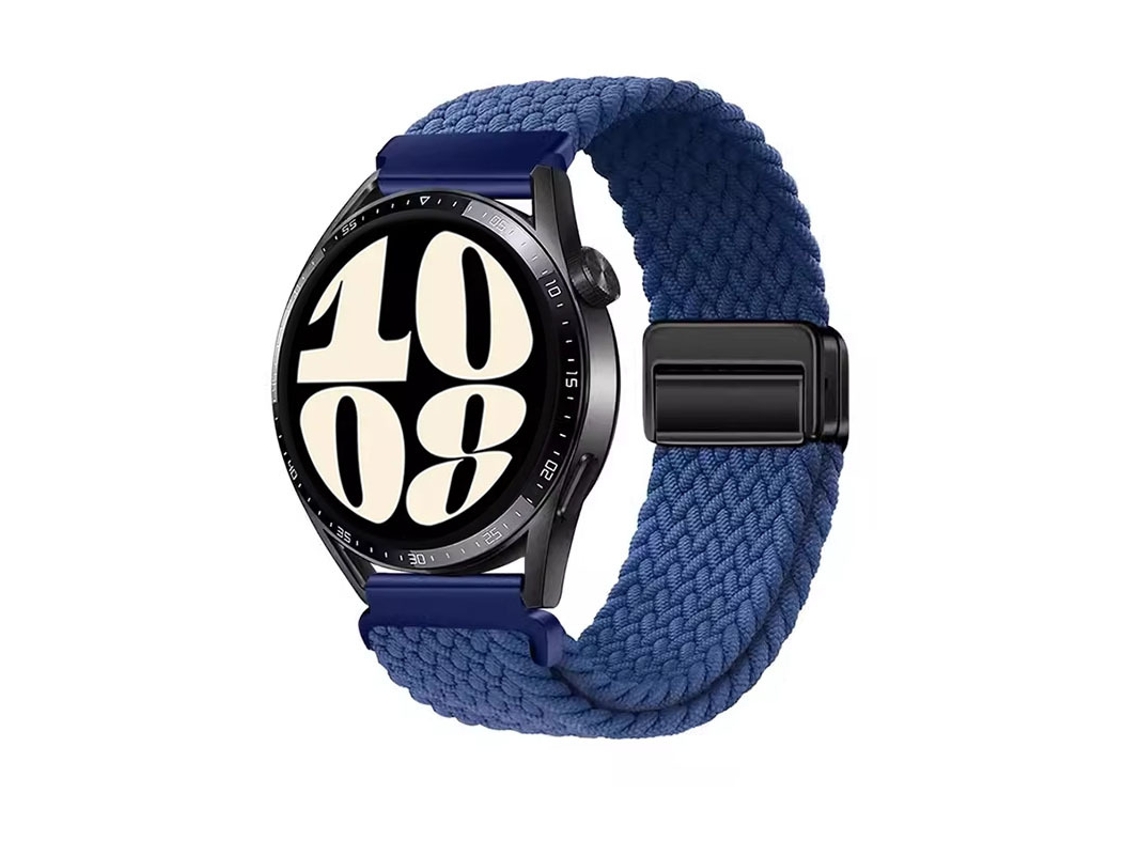 Pulseira Gt6 Em Nylon Trançado Com Fecho Magnético, Compatível Com Huawei Watch 5, Samsung Galaxy Watch 7, Xiaomi S4 E