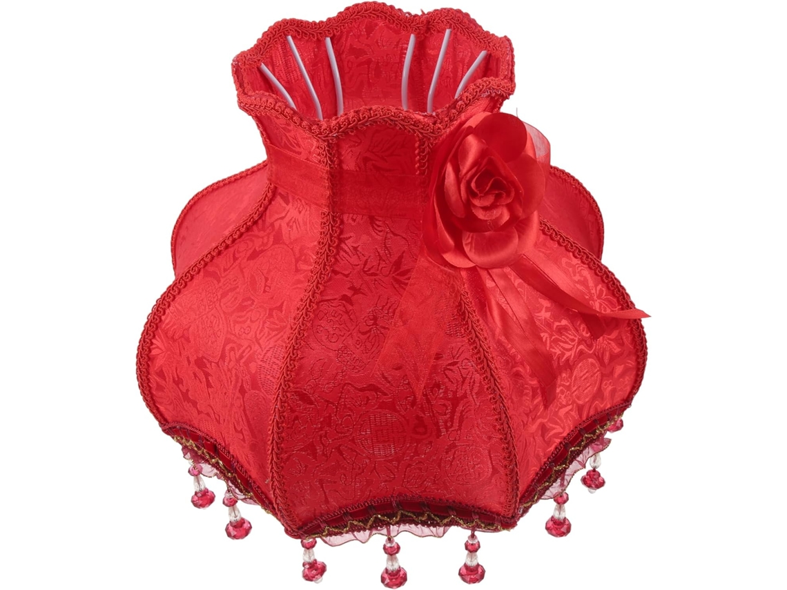 Elegante Luminária de Mesa Vintage em Tecido SFUSHOS