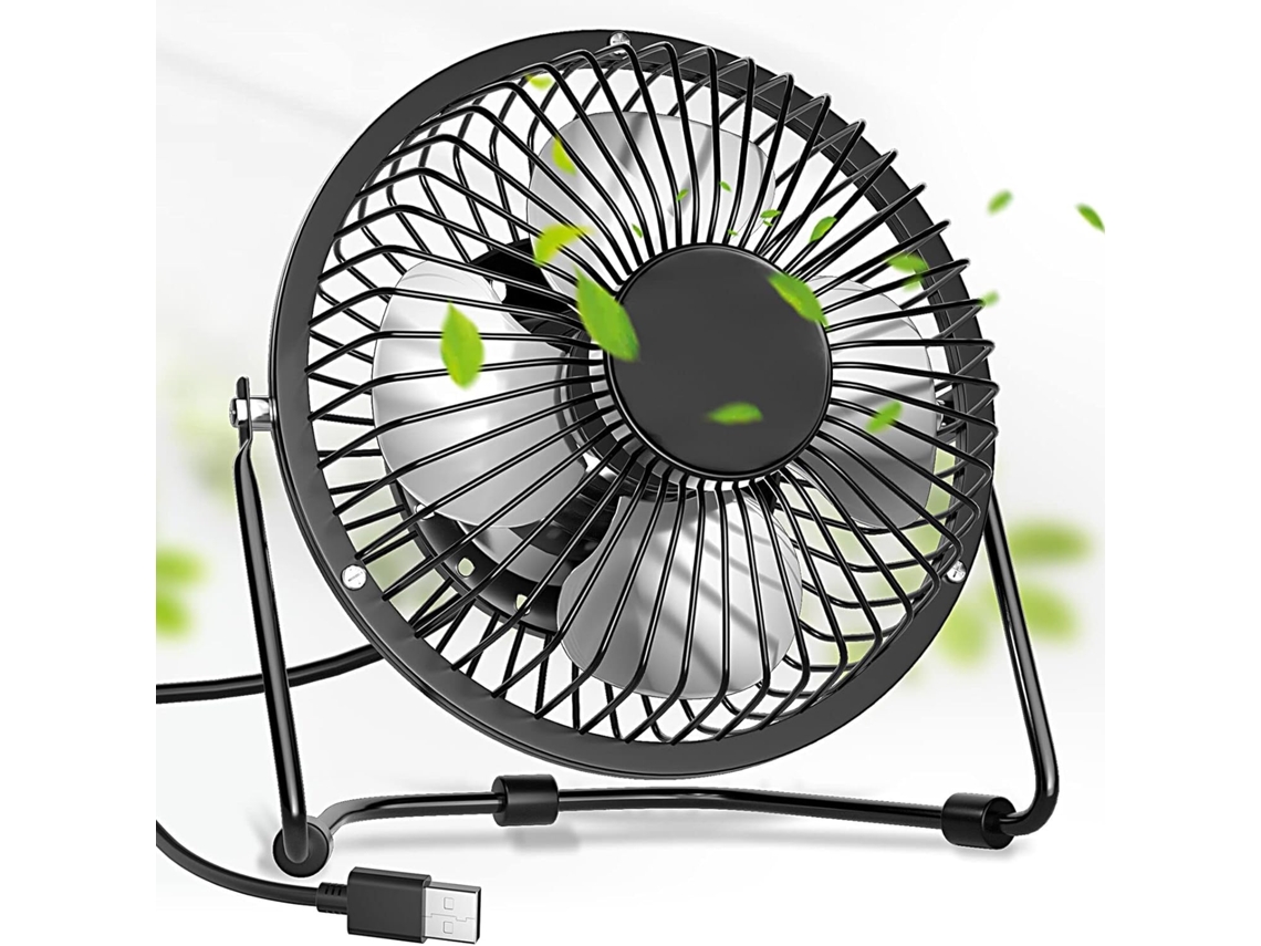 Ventilador Elétrico 4 Polegadas Preto AURUM