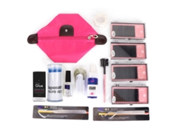 Kit Ferramentas De Extensão De Cílios Com Pinças, Algodão, Pente E Acessórios De Grafting