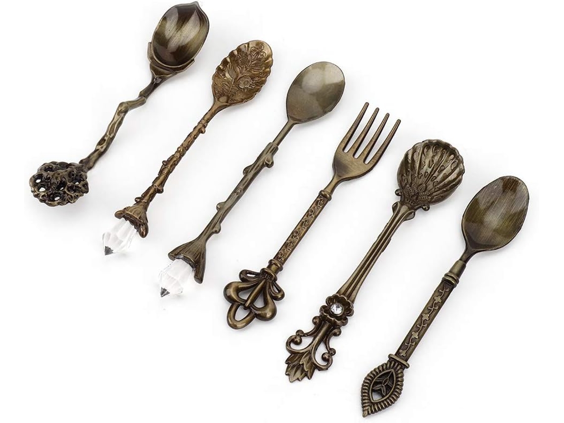 Conjunto De 6 Peças De Colheres E Garfos
