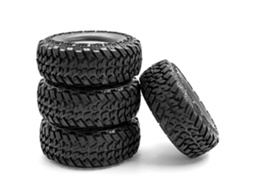 Pneus E Rodas De Reposição Para Carros Rc 1/10 Traxxas Trx-4 Axial Scx10 90046 90047 Cc10