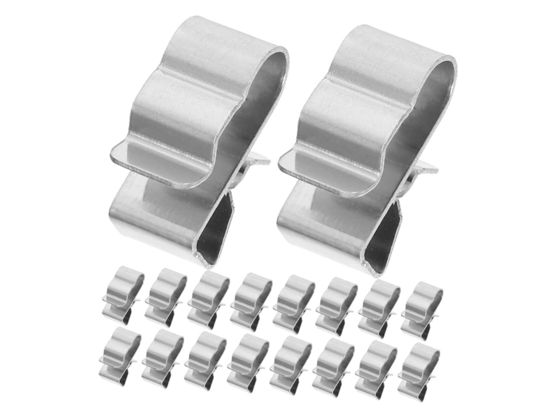 Conjunto De 25 Painéis Solares De Aço Inoxidável