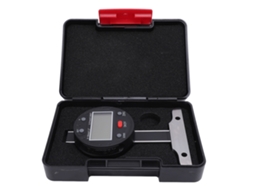 Medidor de profundidade digital eletrônico de alta precisão com visor LCD e portas USB, faixa de 0 a 30 mm.