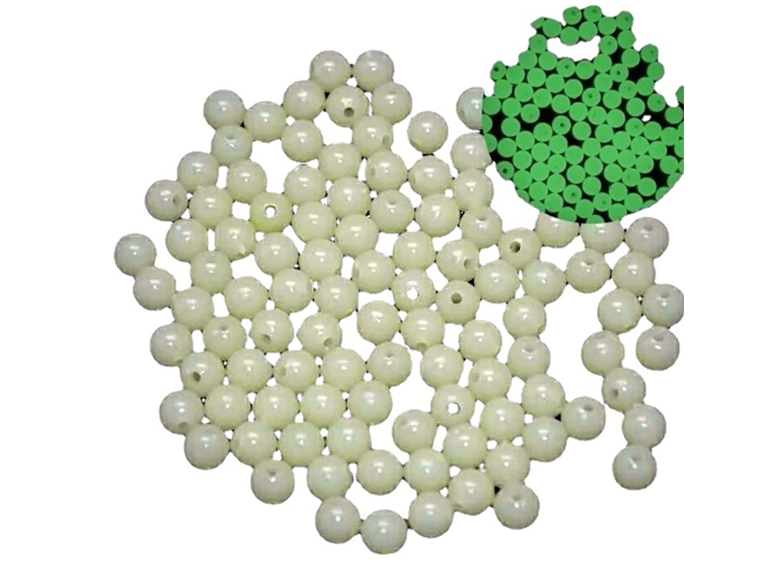 Contas de Pesca Luminosas 6mm 1000pcs