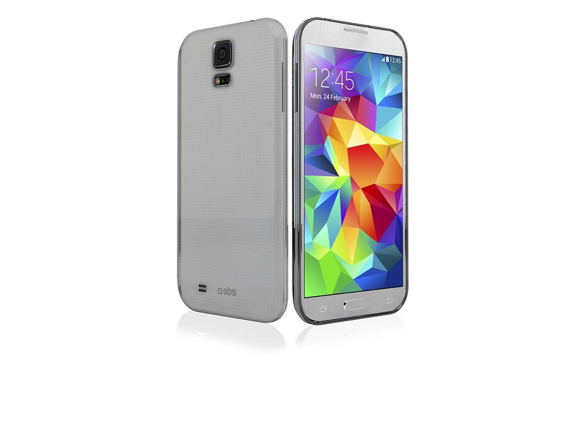 Capa CYSTAL SAMS GALAXY S5 SBS Transparente