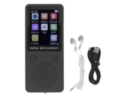 Mp3/mp4 Player Tela Colorida de 1,8 Polegadas Bluetooth 5.0 EOOCOO