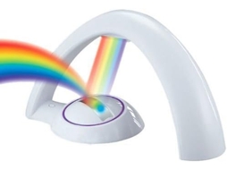 Projetor De Arco Íris Com Lâmpada Led Presente Aniversário Para Menina Aquaforge