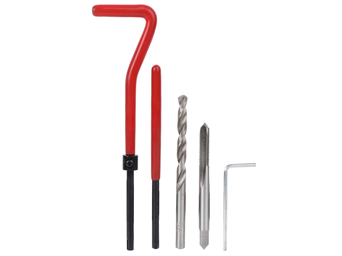 Conjunto De Insertos Para Reparo Roscas Acouto M5: Kit Ferramentas
