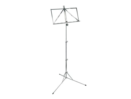 Rkb Estante Para Partitura Dobrável Fabricada Na Alemanha Niquelada