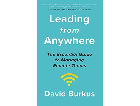 Livro Leading From Anywhere de David Burkus (Inglês)