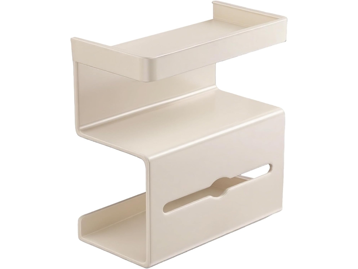 Suporte De Papel Higiênico De Parede Com Prateleira, Sem Necessidade De Furar.