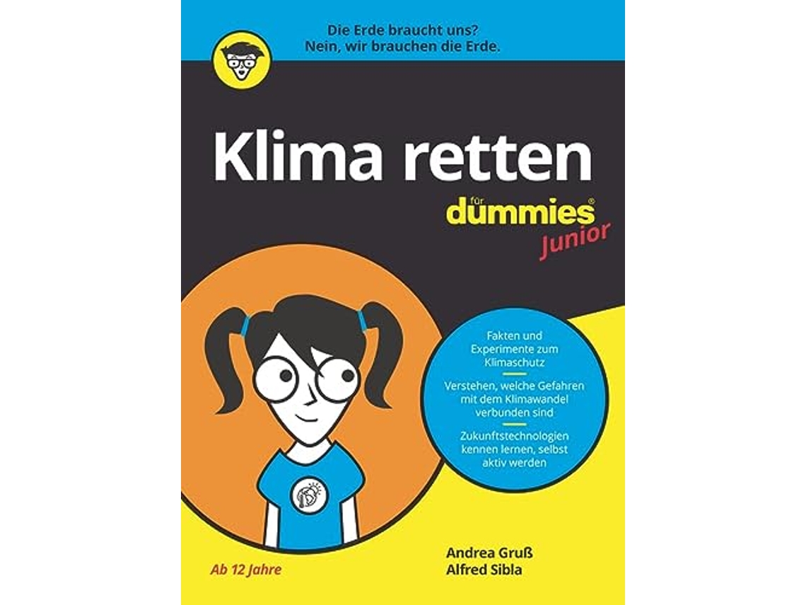 Livro Klima retten für Dummies Junior German Edition de Andrea GruB Alfred Sibla (Alemão)