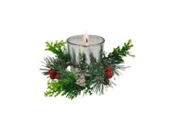 Laxiscreed Taça De Vidro Com Acabamento Dourado Ou Prateado E Detalhes Coloridos Para Um Natal Elegante