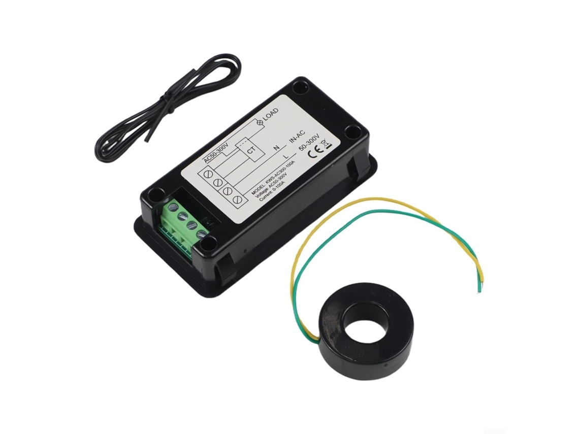Ac300 Medidor De Potência Digital Ac 50-300v Função Reset