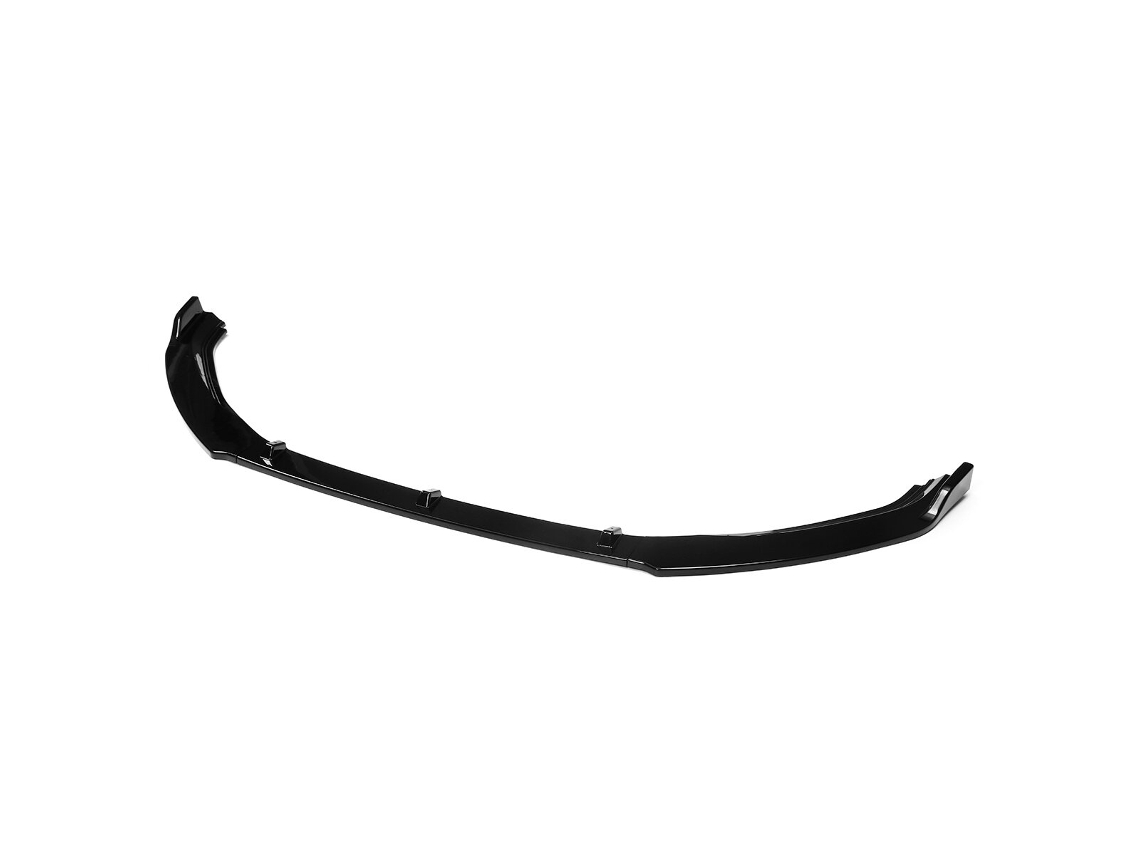 Acabamento De Spoiler Dianteiro Preto Brilhante 3 Peças Para Vw Golf Mk7 Mk7.5 2014-2017