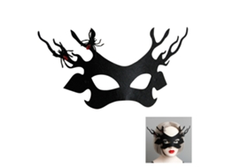 Laxiscreed Toca De Cabeça Decorativa Halloween Com Máscara De Aranha Para Festas Temáticas