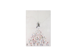 Pintura em Tela 3d em Resina, Branca, 100x3,5x150cm ALEXANDRA HOUSE LIVING