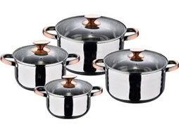 Trem de Cozinha SAN IGANCIO com 8 Peças em Aço Inoxidável