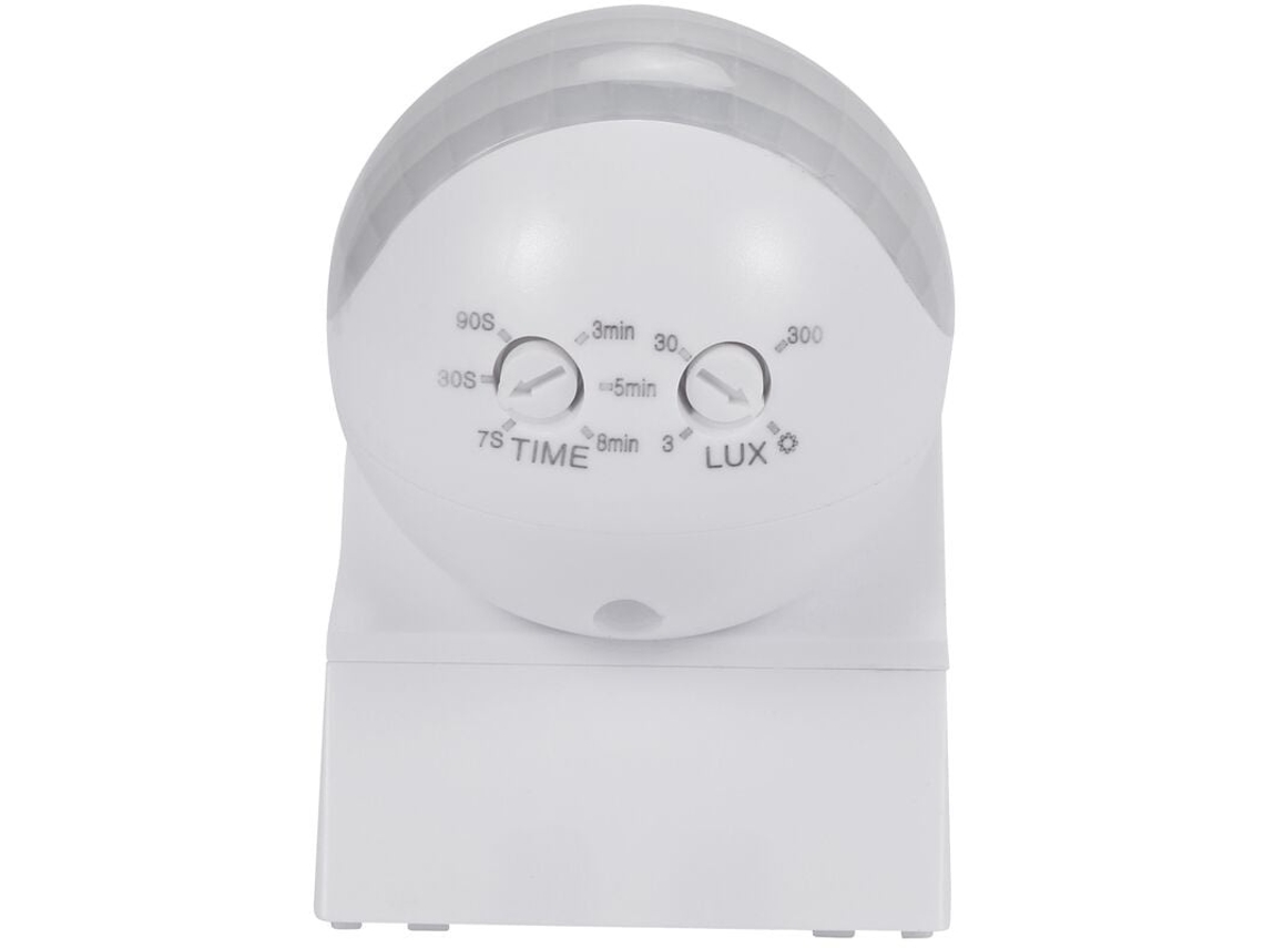 Lurelia Interruptor Com Sensor De Movimento Pir, Ca 110 V, 240 V, 800 W, 200 W, 180graus, 0,6-1,5 M, Ip44, Para Iluminação Led